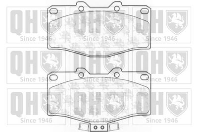 BP1160 QUINTON HAZELL Комплект тормозных колодок, дисковый тормоз
