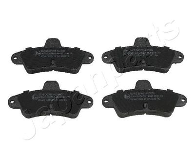 PP0316AF JAPANPARTS Комплект тормозных колодок, дисковый тормоз