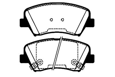 RA11920 RAICAM Комплект тормозных колодок, дисковый тормоз