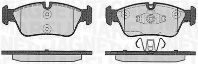 363916060622 MAGNETI MARELLI Комплект тормозных колодок, дисковый тормоз