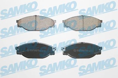 5SP927 SAMKO Комплект тормозных колодок, дисковый тормоз