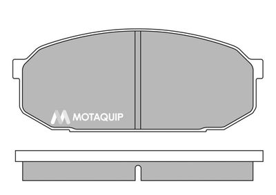 LVXL191 MOTAQUIP Комплект тормозных колодок, дисковый тормоз