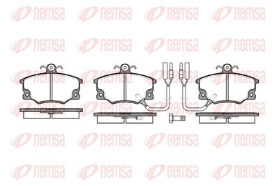 014622 REMSA Комплект тормозных колодок, дисковый тормоз