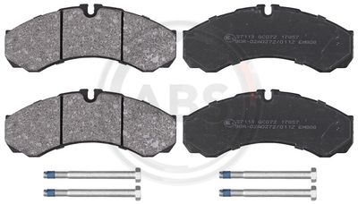 37113 A.B.S. Комплект тормозных колодок, дисковый тормоз