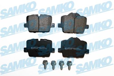 5SP2159 SAMKO Комплект тормозных колодок, дисковый тормоз