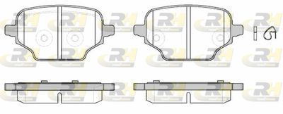 2183700 ROADHOUSE Комплект тормозных колодок, дисковый тормоз