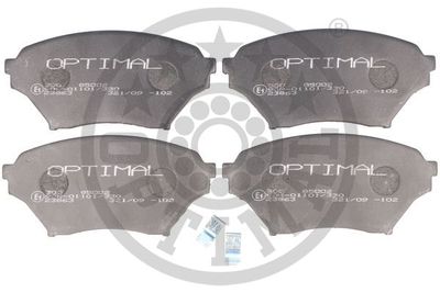 85002 OPTIMAL Комплект тормозных колодок, дисковый тормоз