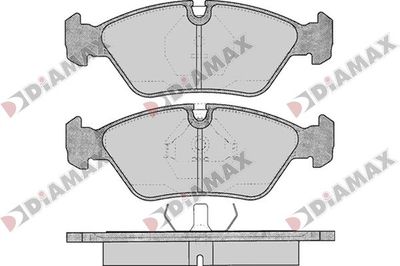 N09791 DIAMAX Комплект тормозных колодок, дисковый тормоз