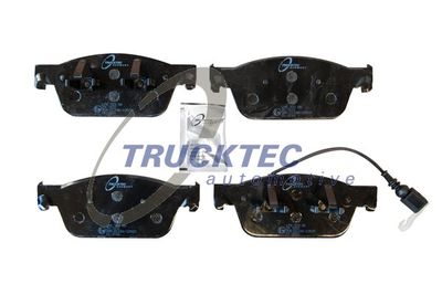 0735267 TRUCKTEC AUTOMOTIVE Комплект тормозных колодок, дисковый тормоз