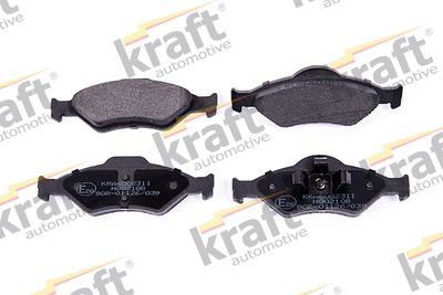 6002311 KRAFT AUTOMOTIVE Комплект тормозных колодок, дисковый тормоз