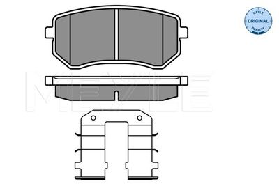 0252427614W MEYLE Комплект тормозных колодок, дисковый тормоз