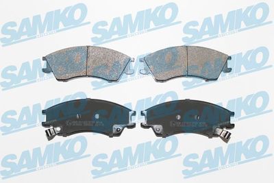 5SP543 SAMKO Комплект тормозных колодок, дисковый тормоз