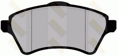 PA1326 Brake ENGINEERING Комплект тормозных колодок, дисковый тормоз