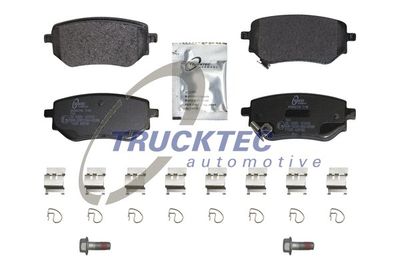 0235633 TRUCKTEC AUTOMOTIVE Комплект тормозных колодок, дисковый тормоз