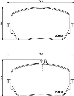 8DB355039211 HELLA PAGID Комплект тормозных колодок, дисковый тормоз