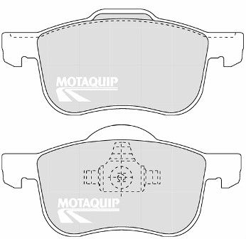 LVXL1326 MOTAQUIP Комплект тормозных колодок, дисковый тормоз