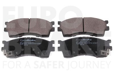 5502223516 EUROBRAKE Комплект тормозных колодок, дисковый тормоз