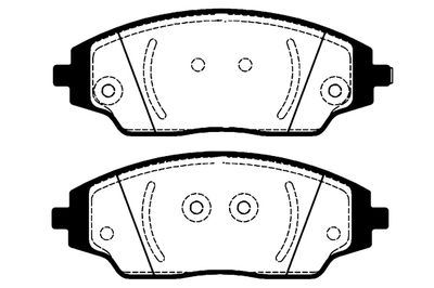 RA10790 RAICAM Комплект тормозных колодок, дисковый тормоз