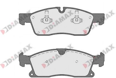 N09543 DIAMAX Комплект тормозных колодок, дисковый тормоз