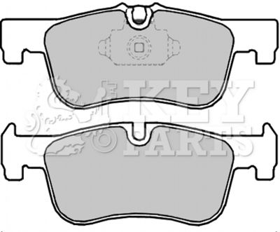 KBP2346 KEY PARTS Комплект тормозных колодок, дисковый тормоз