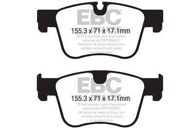 DP42359R EBC Brakes Комплект тормозных колодок, дисковый тормоз