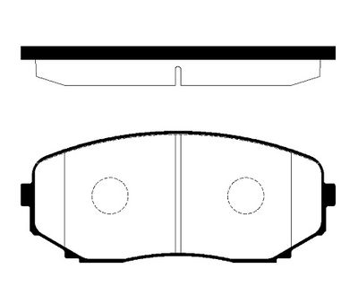 FBP4342 FI.BA Комплект тормозных колодок, дисковый тормоз