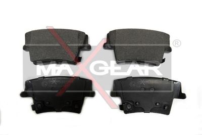 190464 MAXGEAR Комплект тормозных колодок, дисковый тормоз