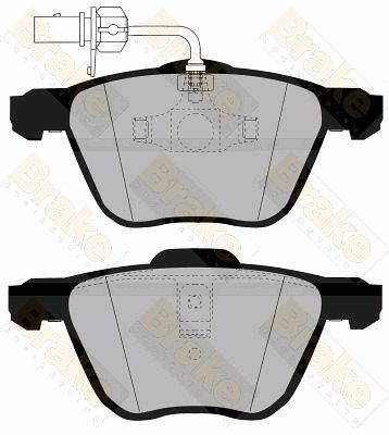 PA1339 Brake ENGINEERING Комплект тормозных колодок, дисковый тормоз