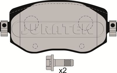 JCP8215 JURATEK Комплект тормозных колодок, дисковый тормоз