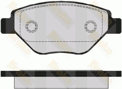 PA1489 Brake ENGINEERING Комплект тормозных колодок, дисковый тормоз