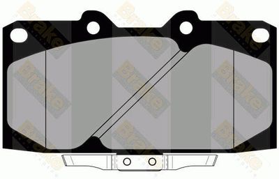 PA1799 Brake ENGINEERING Комплект тормозных колодок, дисковый тормоз