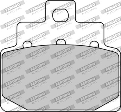 FDB2095EF FERODO RACING Комплект тормозных колодок, дисковый тормоз