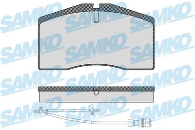 5SP1585A SAMKO Комплект тормозных колодок, дисковый тормоз