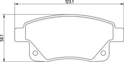 363710201642 MAGNETI MARELLI Комплект тормозных колодок, дисковый тормоз