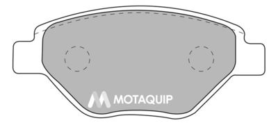 LVXL1095 MOTAQUIP Комплект тормозных колодок, дисковый тормоз