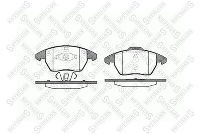 1041010SX STELLOX Комплект тормозных колодок, дисковый тормоз