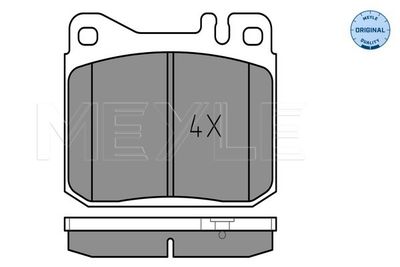 0252039215 MEYLE Комплект тормозных колодок, дисковый тормоз