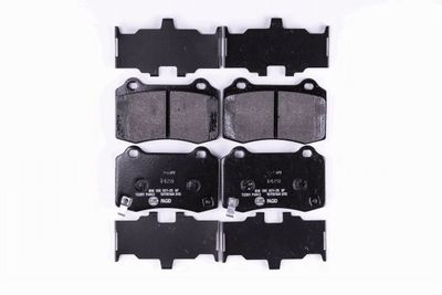 8DB355021251 HELLA PAGID Комплект тормозных колодок, дисковый тормоз