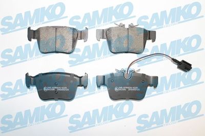 5SP2125 SAMKO Комплект тормозных колодок, дисковый тормоз