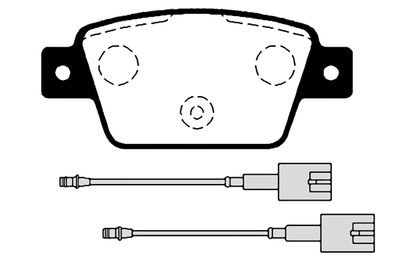 RA07683 RAICAM Комплект тормозных колодок, дисковый тормоз