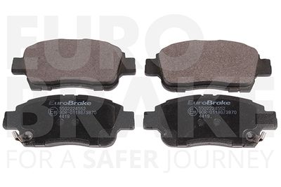 5502224552 EUROBRAKE Комплект тормозных колодок, дисковый тормоз