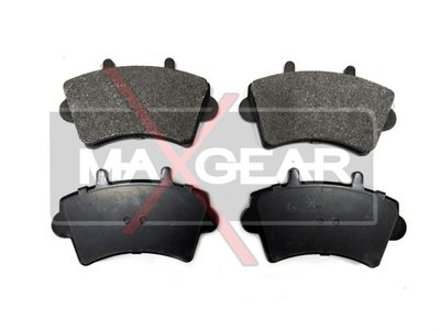 190586 MAXGEAR Комплект тормозных колодок, дисковый тормоз