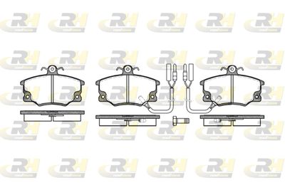 214622 ROADHOUSE Комплект тормозных колодок, дисковый тормоз