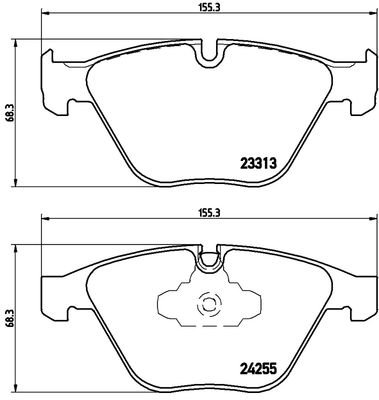 FK20109 KAISHIN Комплект тормозных колодок, дисковый тормоз