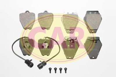 PNT8111 CAR Комплект тормозных колодок, дисковый тормоз