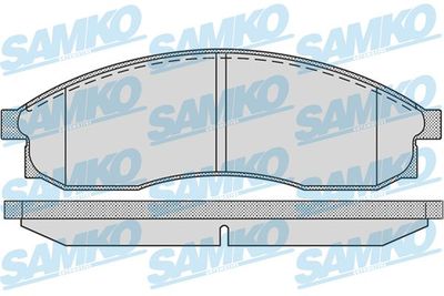 5SP942 SAMKO Комплект тормозных колодок, дисковый тормоз