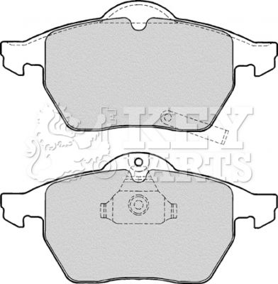 KBP1643 KEY PARTS Комплект тормозных колодок, дисковый тормоз