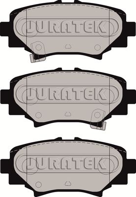 JCP8120 JURATEK Комплект тормозных колодок, дисковый тормоз