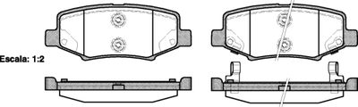 NB24602V02 NEW BLOX Комплект тормозных колодок, дисковый тормоз