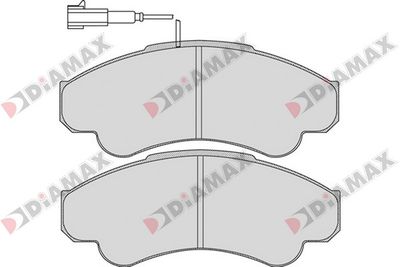 N09064 DIAMAX Комплект тормозных колодок, дисковый тормоз